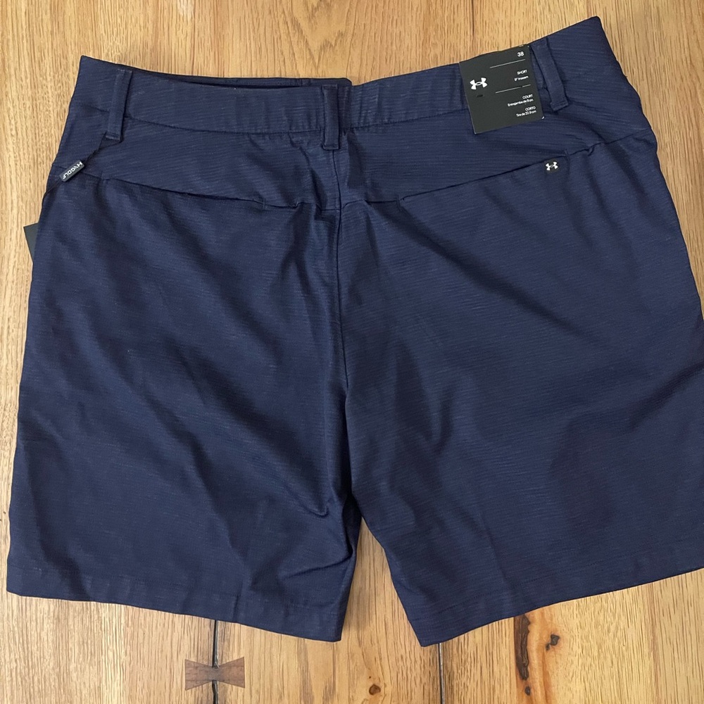 Under Armour Navy Blue Golf Shorts
